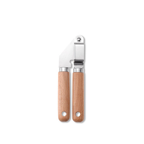 Garlic Press Wood Handle