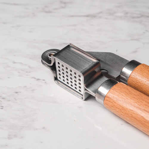 Garlic Press Wood Handle 3