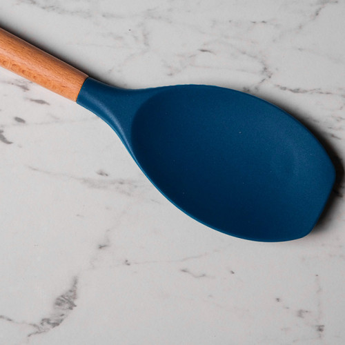 Gothic Blue Silicone Flat Top Spatula 4