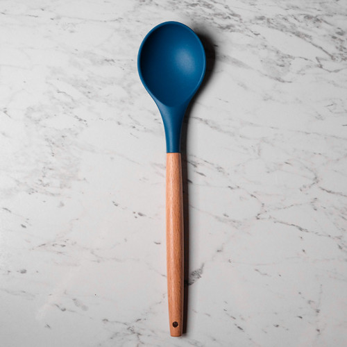 Gothic Blue Silicone Serving Spoon