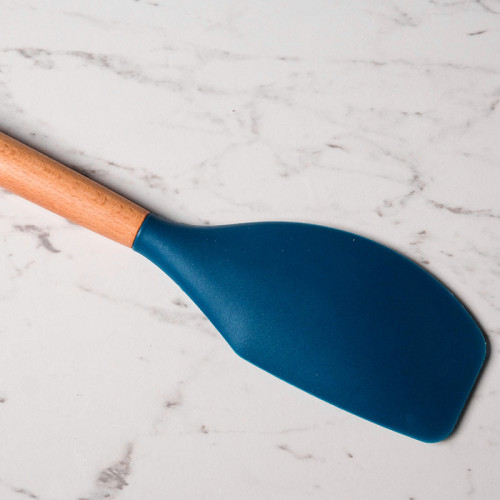 Gothic Blue Silicone Scrapper Spatula 4