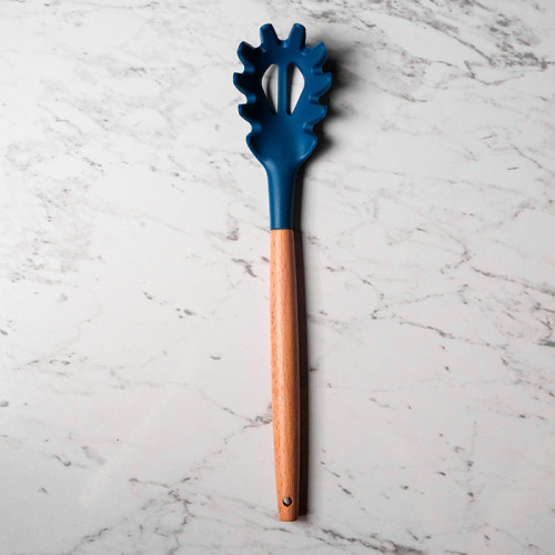 Gothic Blue Silicone Spaghetti Server