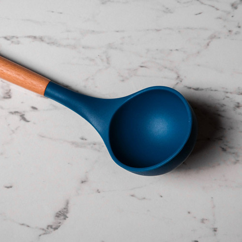 Gothic Blue Silicone Soup Ladle 3
