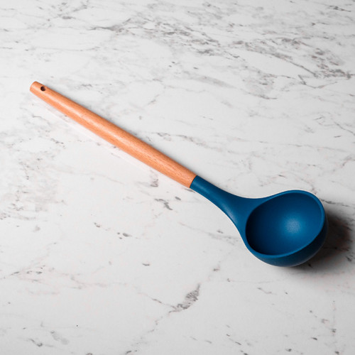 Gothic Blue Silicone Soup Ladle 4
