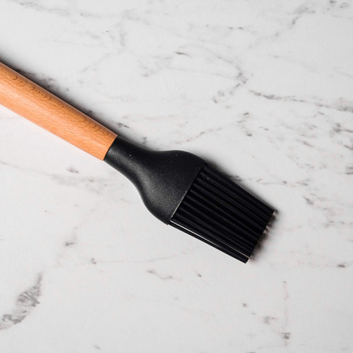 Bold Black Silicone Butter Brush 2