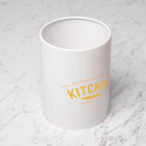 Frost White Kitchen Utensils Bucket