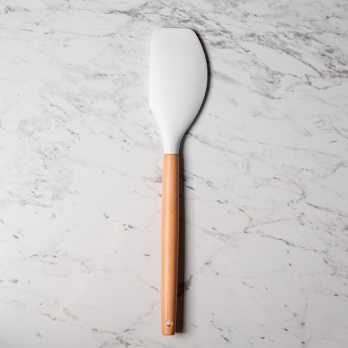 Frost White Silicone Scrapper Spatula