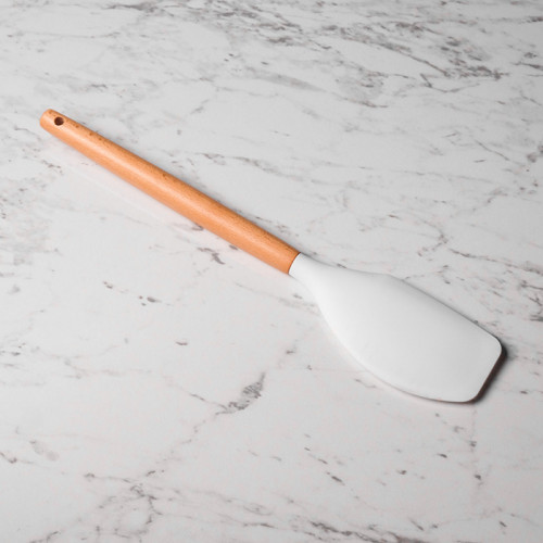 Frost White Silicone Scrapper Spatula 3