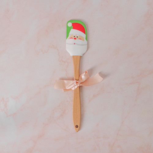 Silicone Baking Spatula with Character - Santa Claus