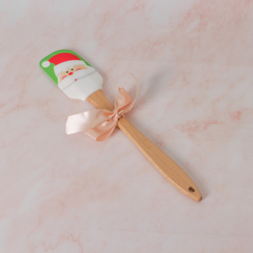 Silicone Baking Spatula with Character - Santa Claus 2