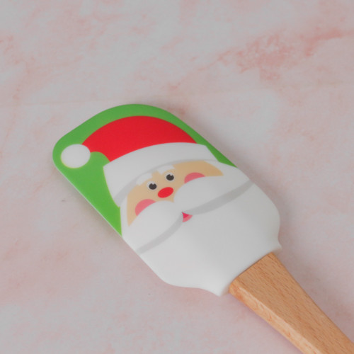 Silicone Baking Spatula with Character - Santa Claus 4
