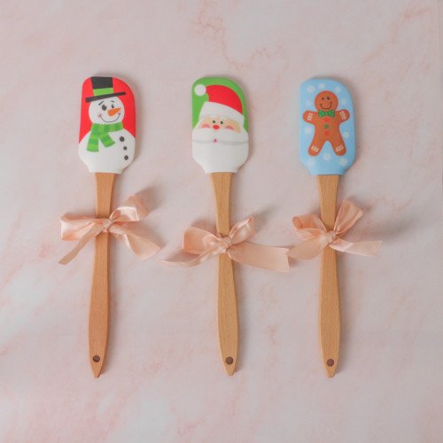 Silicone Baking Spatula with Character - Santa Claus 6