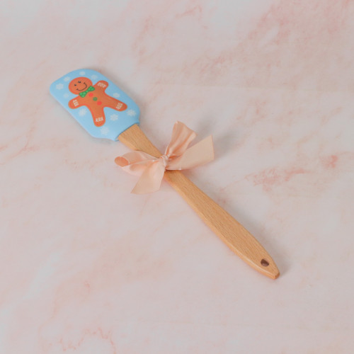 Silicone Baking Spatula with Character - Gingerbread 2