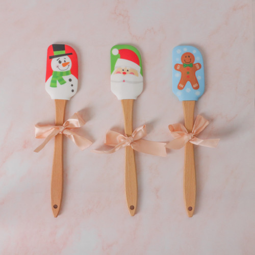 Silicone Baking Spatula with Character - Gingerbread 5