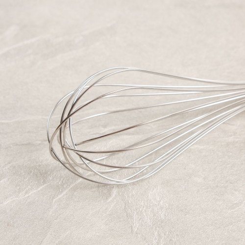 Stainless Steel 12 inch Baking Whisk with Wood Handle 3