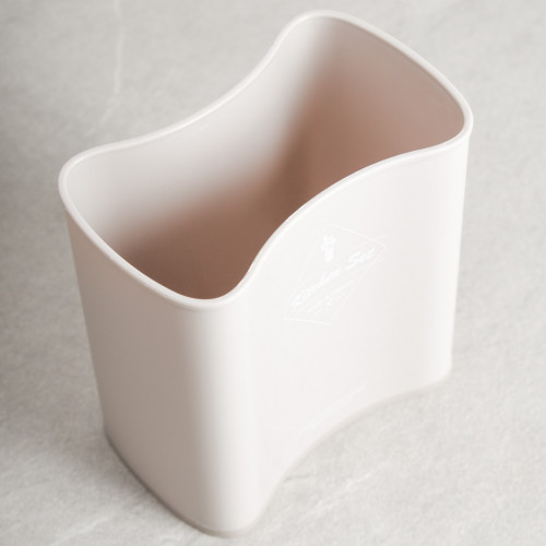 Light Khaki Silicone Utensil Bucket and Tray 2