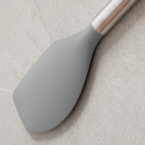 Slate Grey Silicone Scrapper Spatula 4