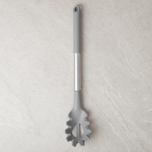 Slate Grey Silicone Spaghetti Server