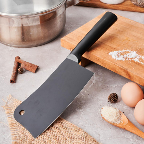 Black Pearl Set of 6 Knife Block 16