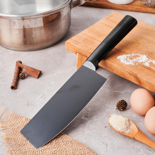 Black Pearl Set of 6 Knife Block 18