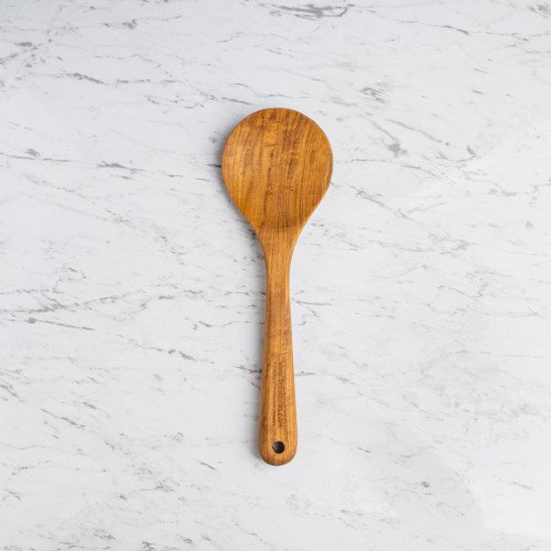 Wooden Rice Spoon Round Top ST14