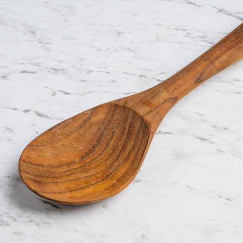 Wooden Rice Spoon Round Top ST18 2