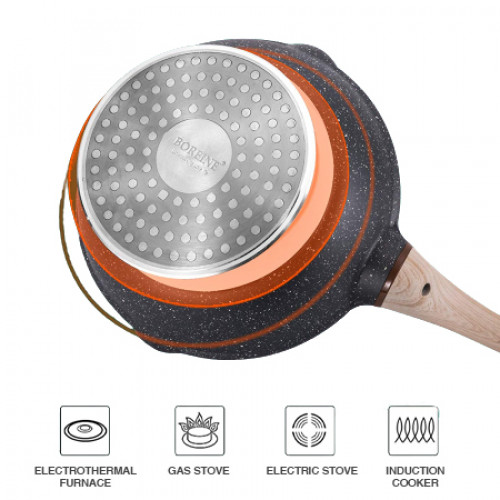 Boreine Classic Frying Pan 28cm with Lid 5