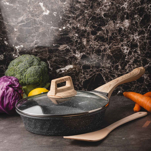 Boreine Classic Frying Pan 24cm with Lid