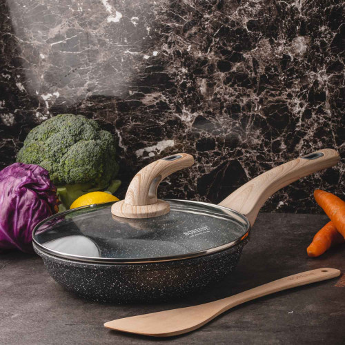 Boreine Heritage Frying Pan 24cm with Lid