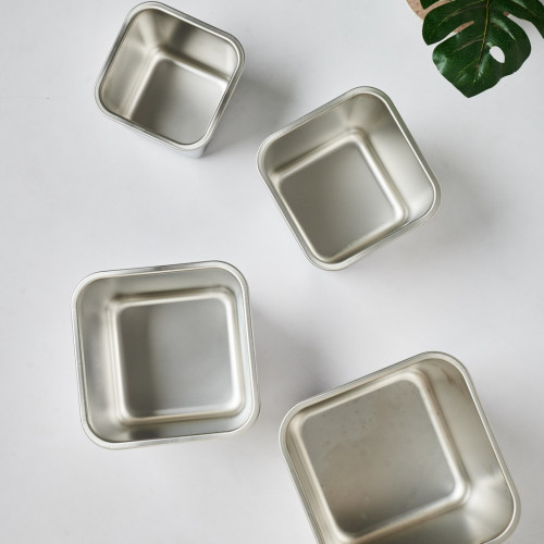 Gastronomy Food Pan Square 14cm 2