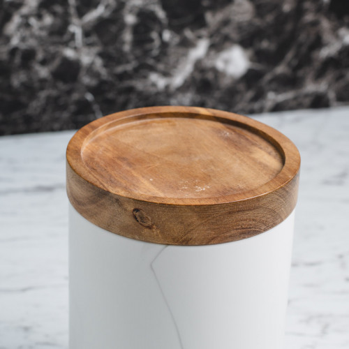 Marble Art Round Food Jar 1000ml 3