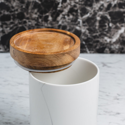 Marble Art Round Food Jar 1000ml 4