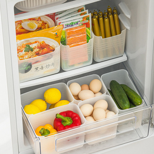Refrigerator Organizer Bin - 17.7 x 9.8 x 12.5cm 7