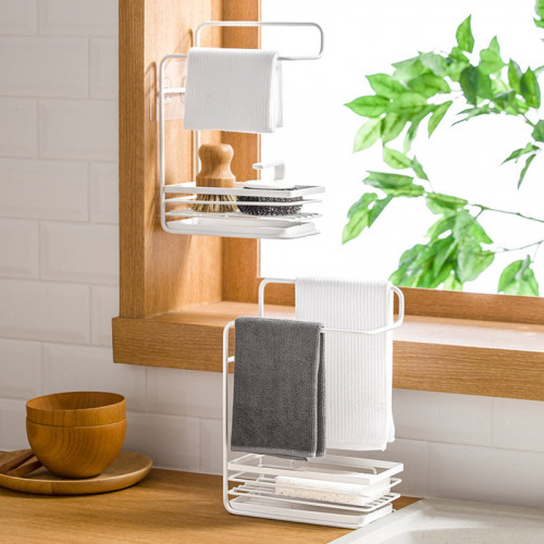 Wall Mounted Kitchen Cleaning Rack 5