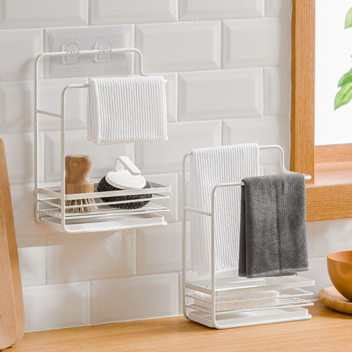 Wall Mounted Kitchen Cleaning Rack 8