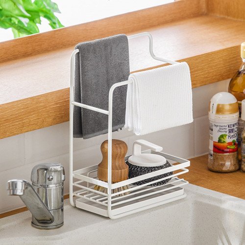 Countertop Kitchen Cleaning Rack - 17.8 x 9 x 25.5cm