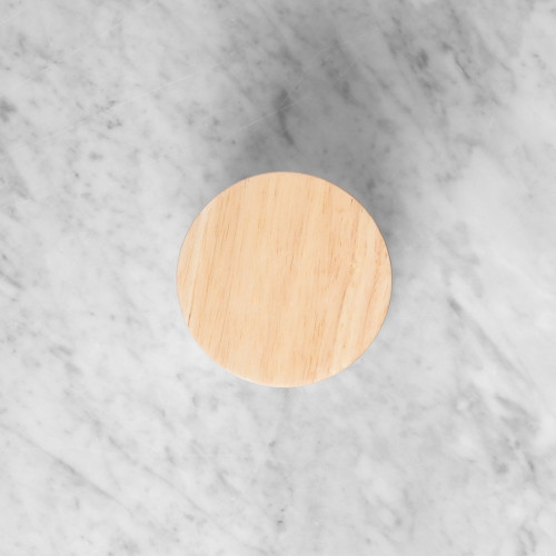 Snowflakes Green Food Jar 5