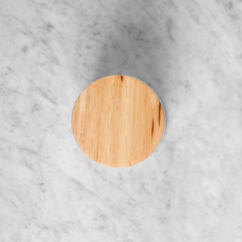 Snowflakes Red Food Jar 2