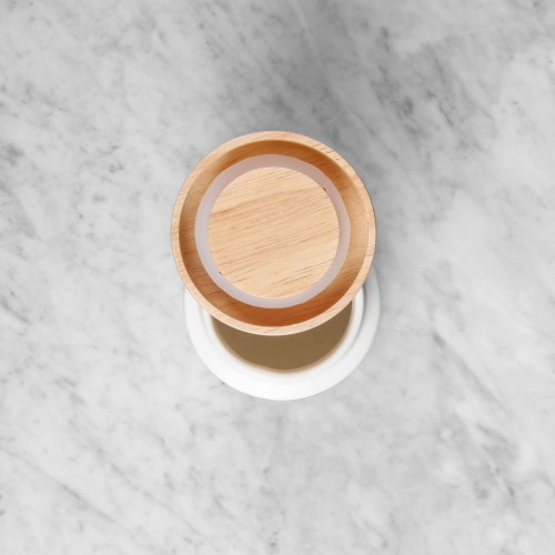 Snowflakes Blue Food Jar 3