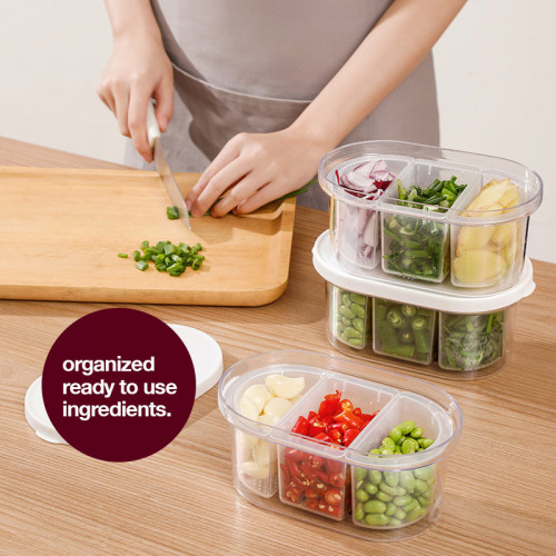 Multi-grid Food Storage Box 17.5 x 10.7cm 6