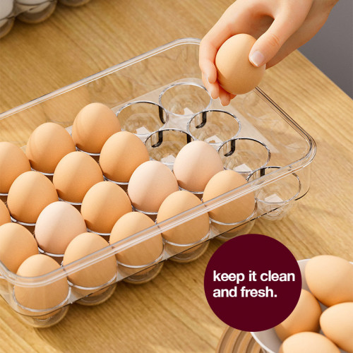 Stackable Egg Compartment with Cover 2