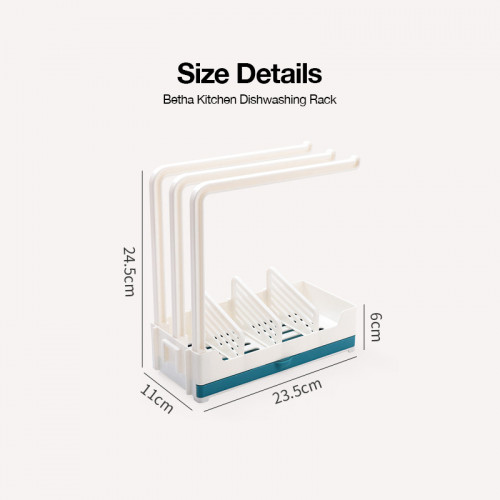 Betha Kitchen Dishwashing Rack 5