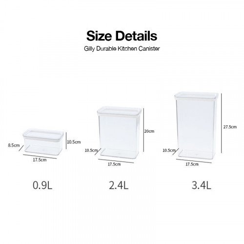 Gilly Durable Kitchen Canister 2