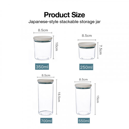 Yama Stackable Food Canister 4