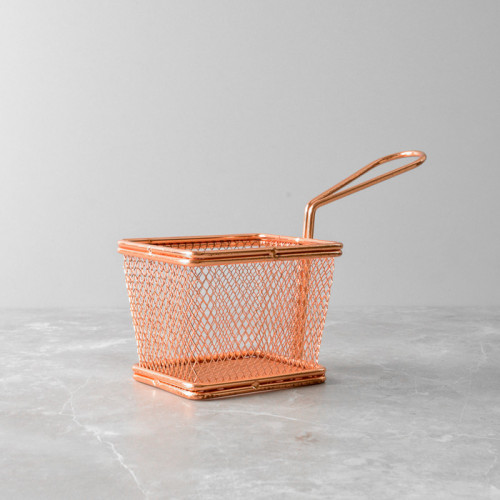 CHIPS BASKETS ROSE GOLD 9.7cm x 7.5cm