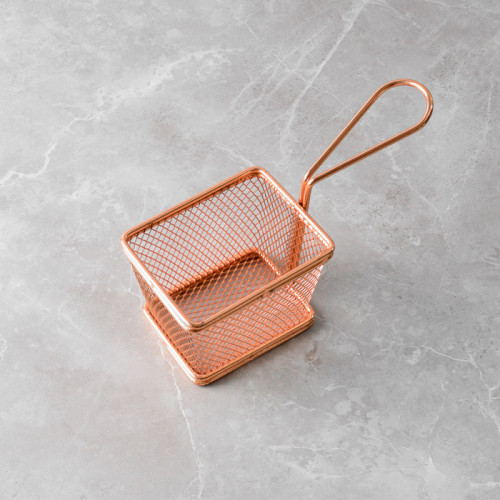 CHIPS BASKETS ROSE GOLD 9.7cm x 7.5cm 2