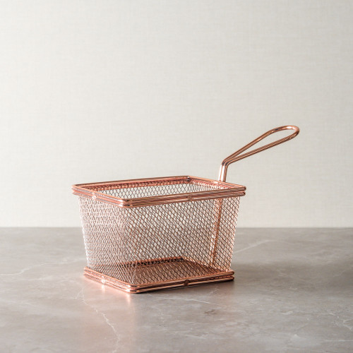 CHIPS BASKETS ROSE GOLD 12.2cm x 9.7cm