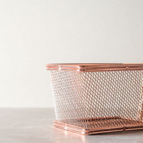 CHIPS BASKETS ROSE GOLD 12.2cm x 9.7cm 4
