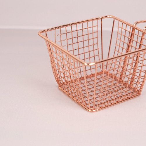 CHIPS BASKETS ROSE GOLD 12.5cm x 12.5cm 4