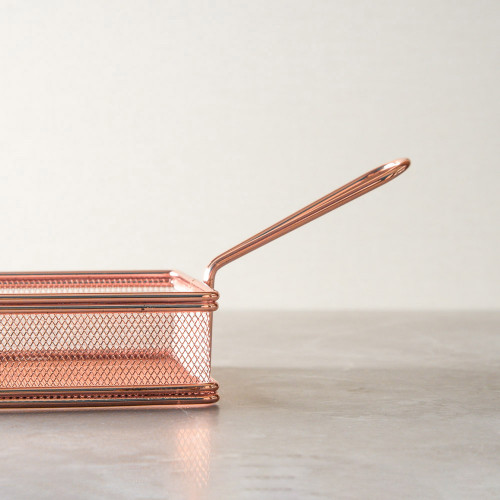 CHIPS BASKETS ROSE GOLD 13cm x 25cm 5